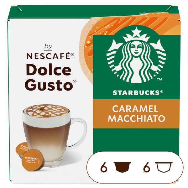 STARBUCKS® CARAMEL MACCHIATO Kapselboks