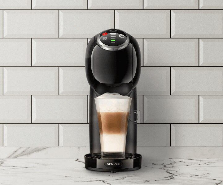 Nærbilde Genio S Plus - Grå Kaffemaskin NESCAFÉ® Dolce Gusto®